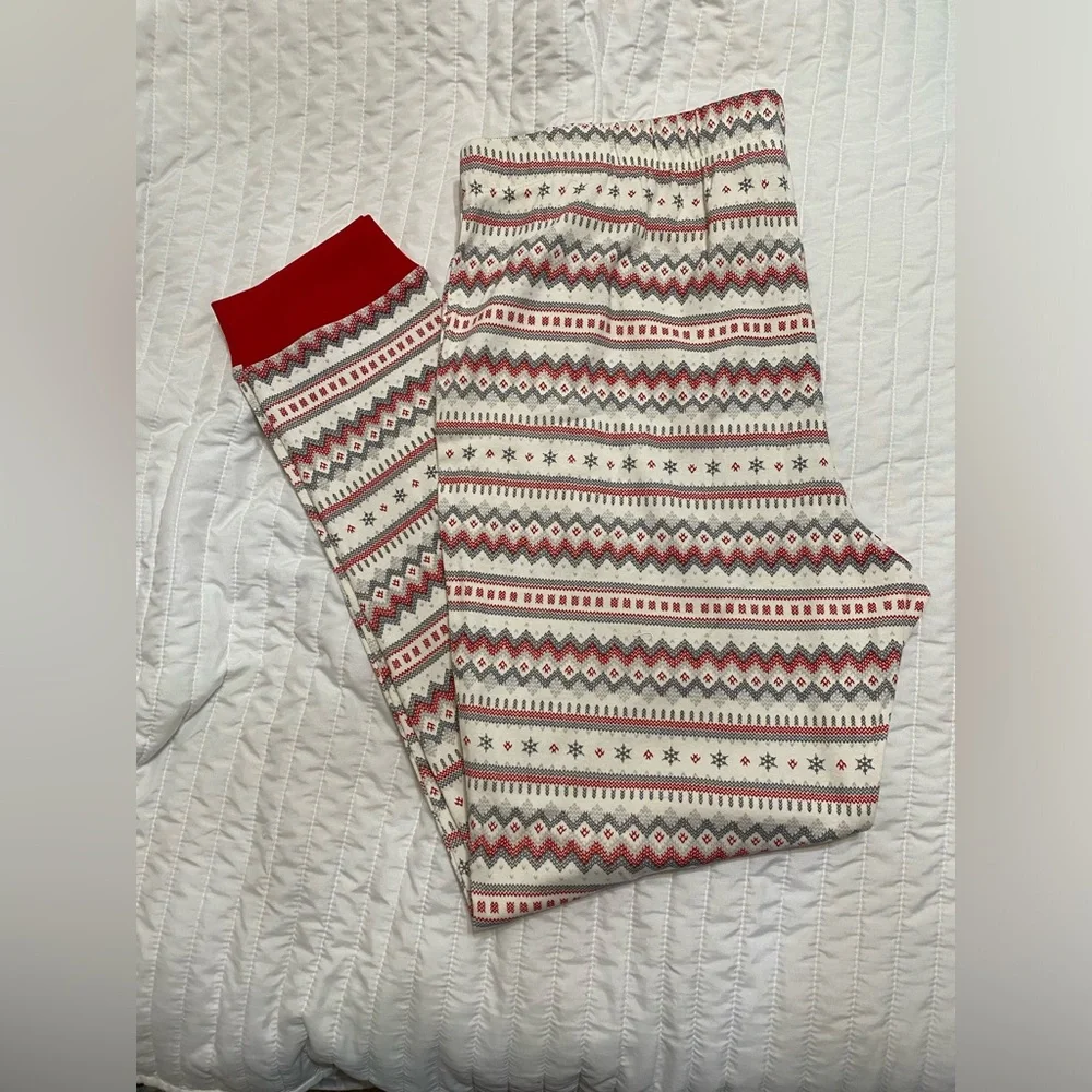 Lauren Conrad Women's  Christmas Holiday pajama XXL red white gray plus size - Picture 6 of 6